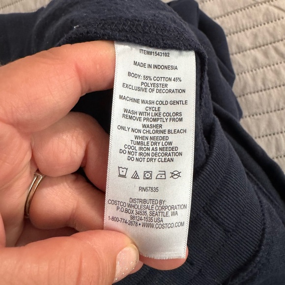 Nautica Men's navy  fleece lined Jogger  Pants Sz L - Picture 8 of 11